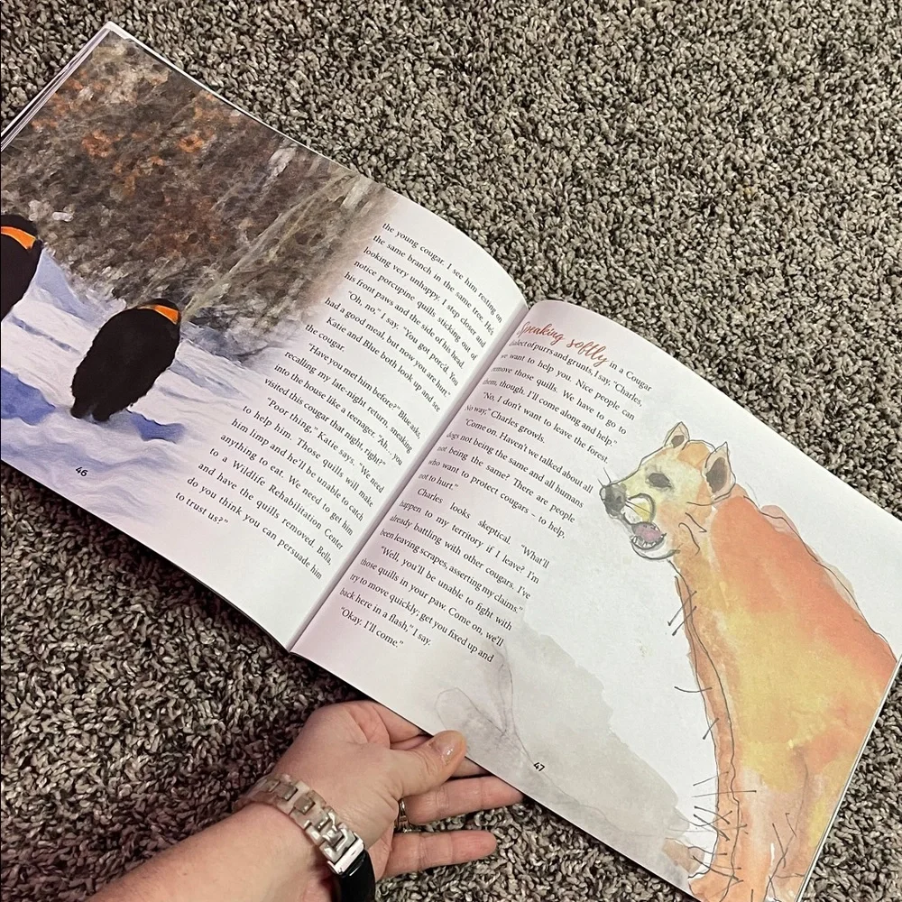 Book Bella the wildlife ambassador series Charles, the Crowded Cougar